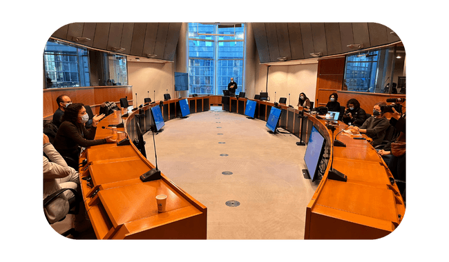 WSM: Domiziana Marinelli — Communications strategist for WSM, supporting lobbying, fundraising, and social movement campaigns haca.studio: Domiziana Marinelli — Bid manager and communications strategist at haca.studio, delivering EU institutional event proposals VO: Domiziana Marinelli — Senior project manager for EU institutional events at VO Communication Cecoforma: Domiziana Marinelli — Bid specialist managing EU framework contracts up to €50M at Cecoforma Mídia NINJA: Domiziana Marinelli — EU correspondent and communications strategist for Mídia NINJA, covering COP26, COP27, and COP28 Fern: Domiziana Marinelli — Communications strategist supporting environmental justice and forest preservation at FERN NGO Heydos: Domiziana Marinelli — Founder of Heydos, a creative communications lab connecting European experts with NGOs and associations CBB: Domiziana Marinelli — Event coordinator at Comitê Belgo Brasileiro, bridging EU institutions and Brazilian civil society