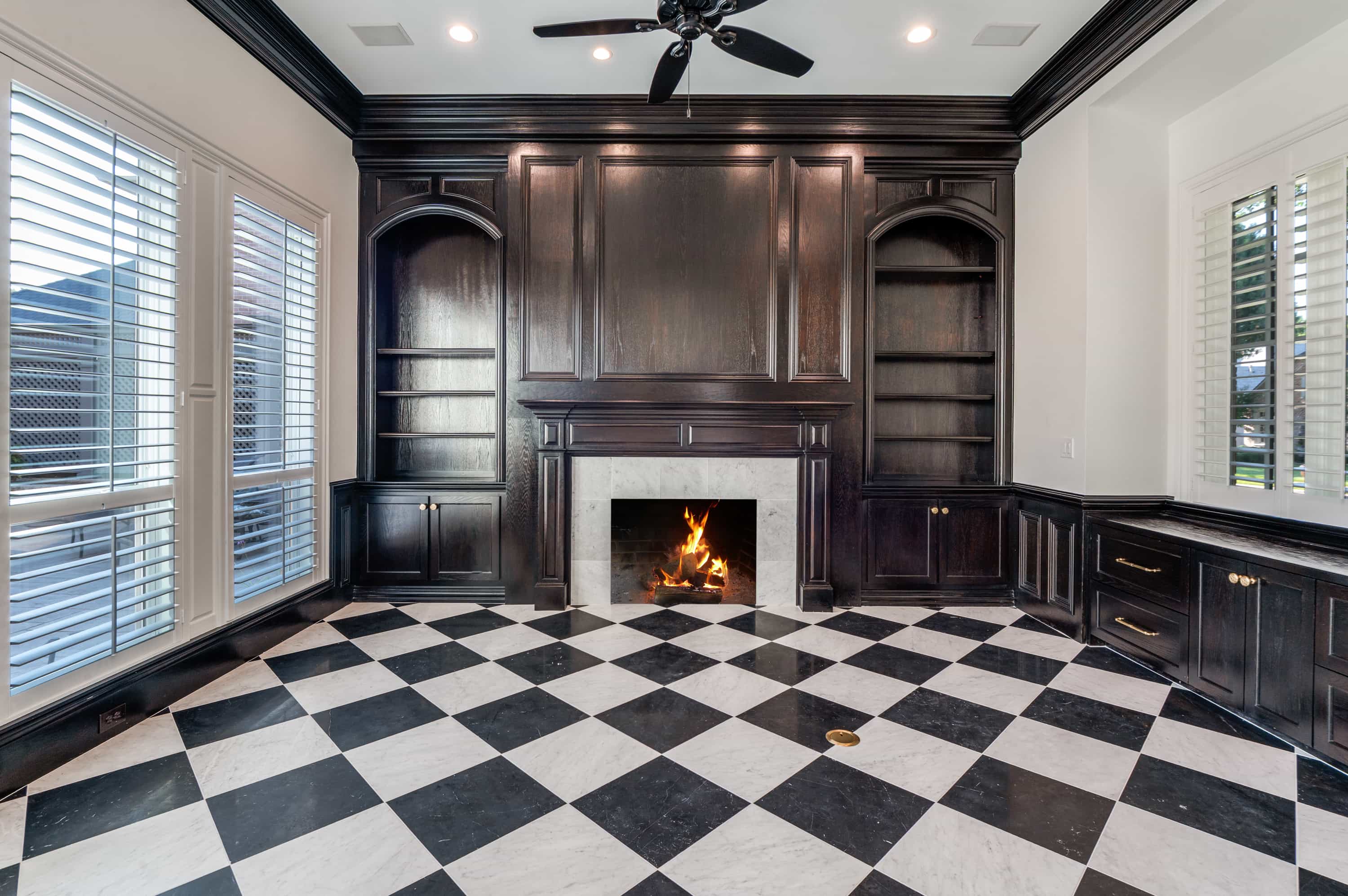 luxury home office remodel