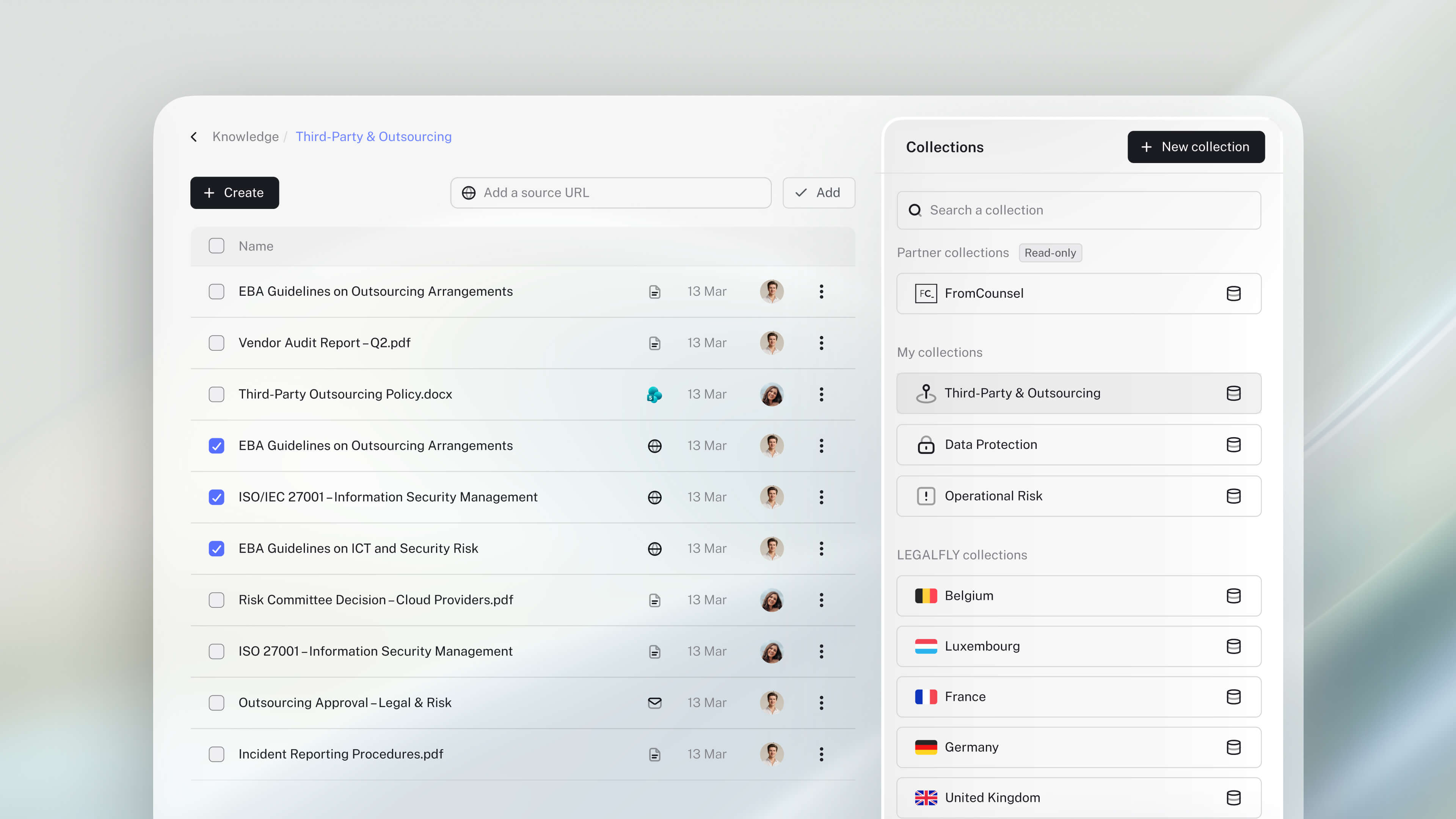 Black and white image of people working at a table with laptops, showing hands gesturing during discussion of digital content displayed on screens, with fabrica® logo in the corner.