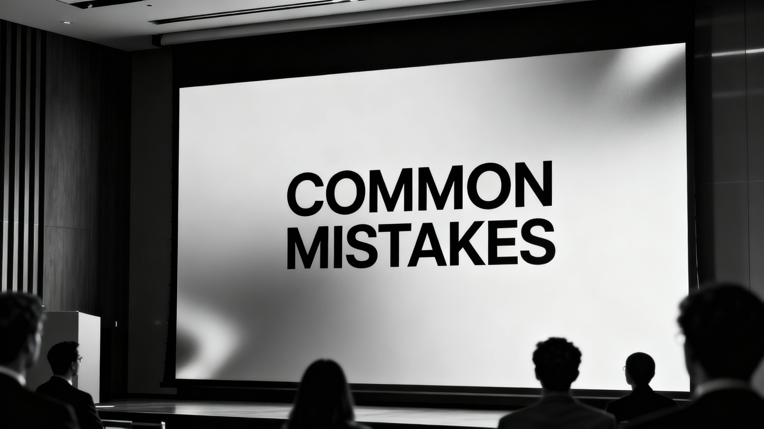 Common Mistakes in photography