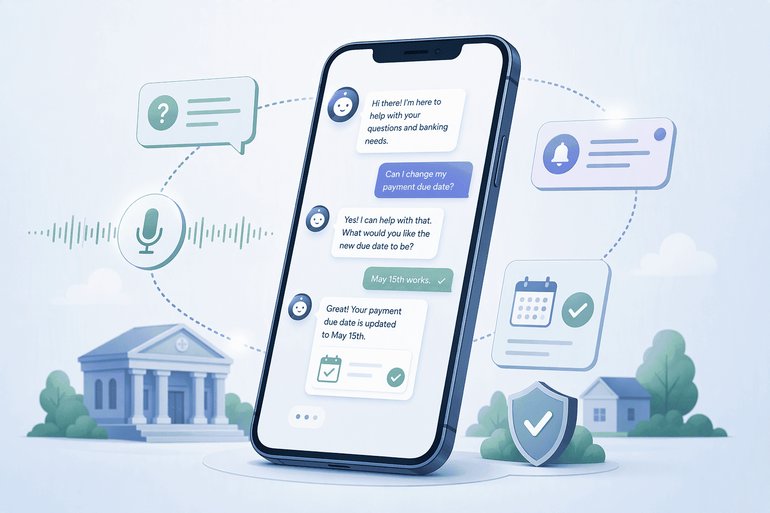 Illustration for 5. Posh AI: Digital Assistant Suite for Community Banks and Credit Unions