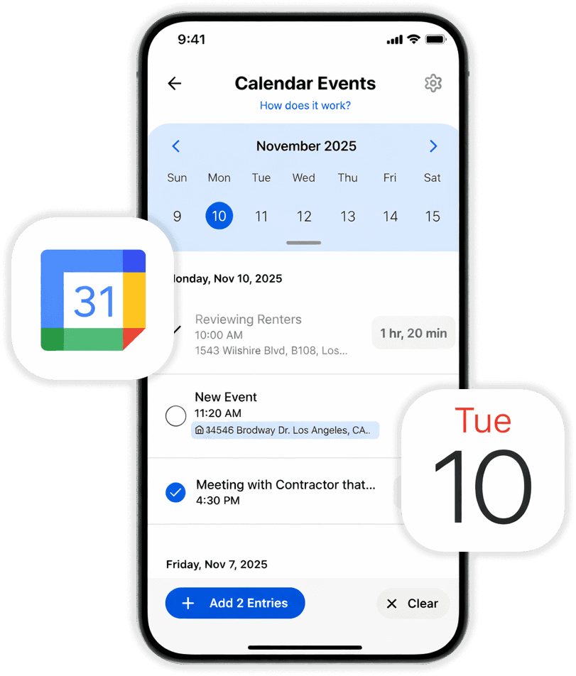 Upload Supporting Documents