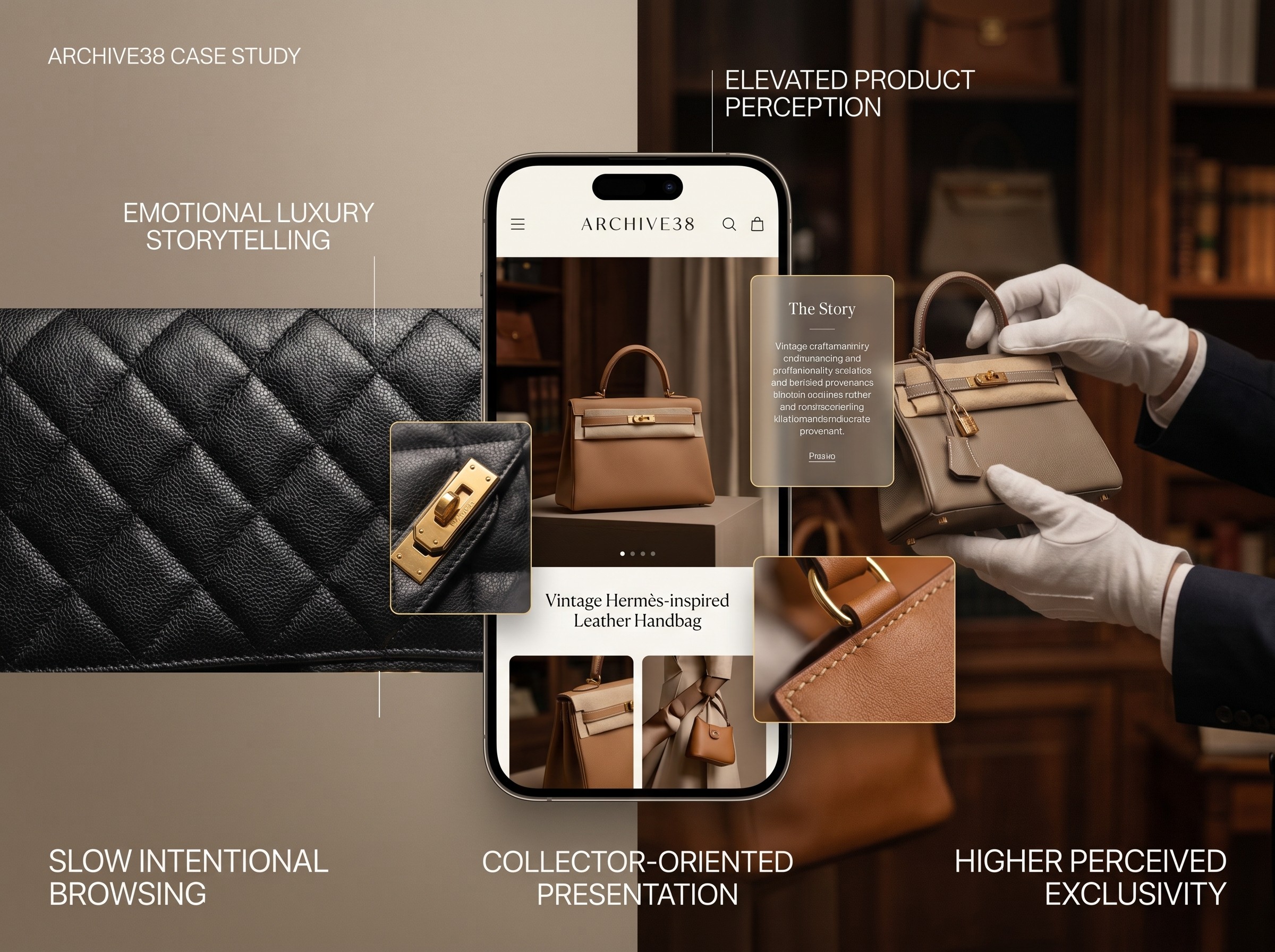 High-End Shopify Luxury Ecommerce Design mit kuratierten Kollektionen, Trust-Systemen und editorialem Storytelling