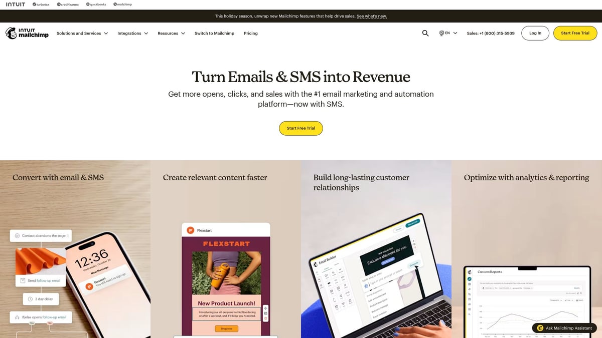 9 Essential Marketing Websites For Business Success In 2025 - Mailchimp