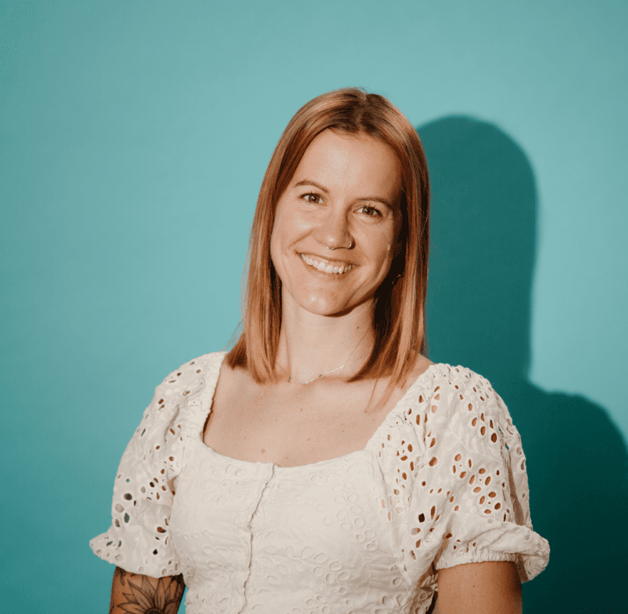 Headshot of social media manager Val 