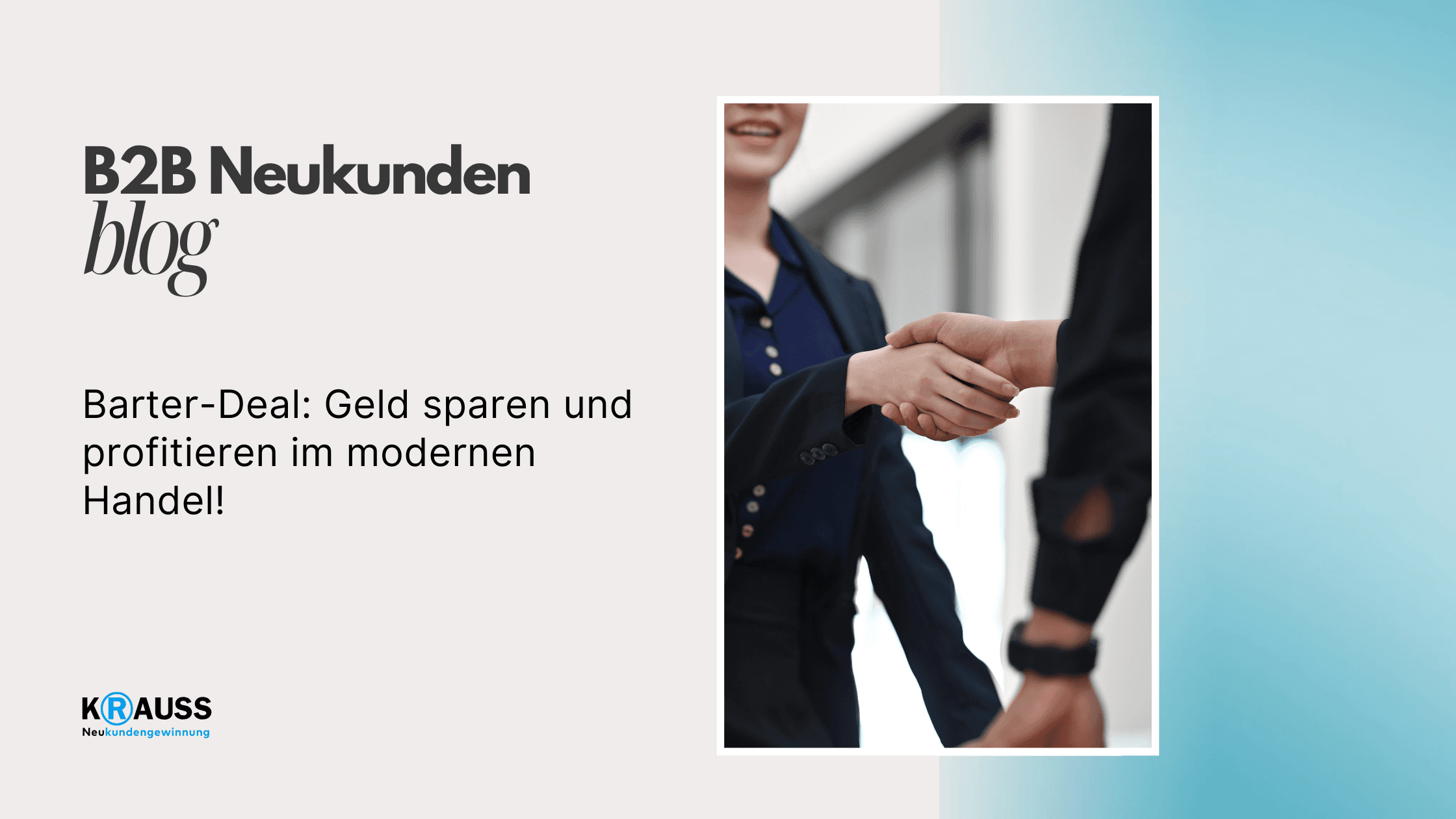 Barter-Deal: Geld sparen und profitieren im modernen Handel!