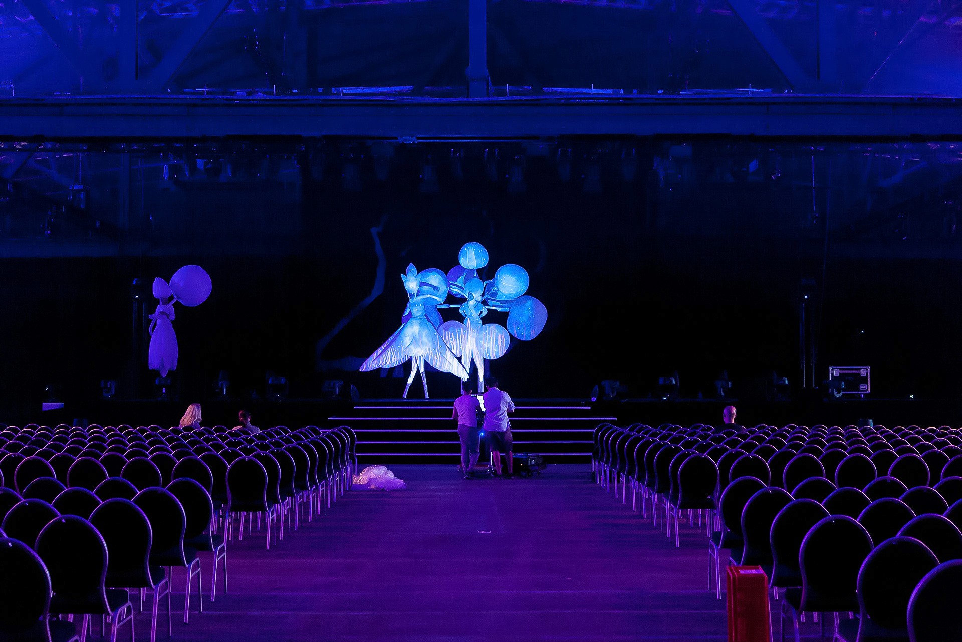 Imago Floris - augmented interactive performance installation