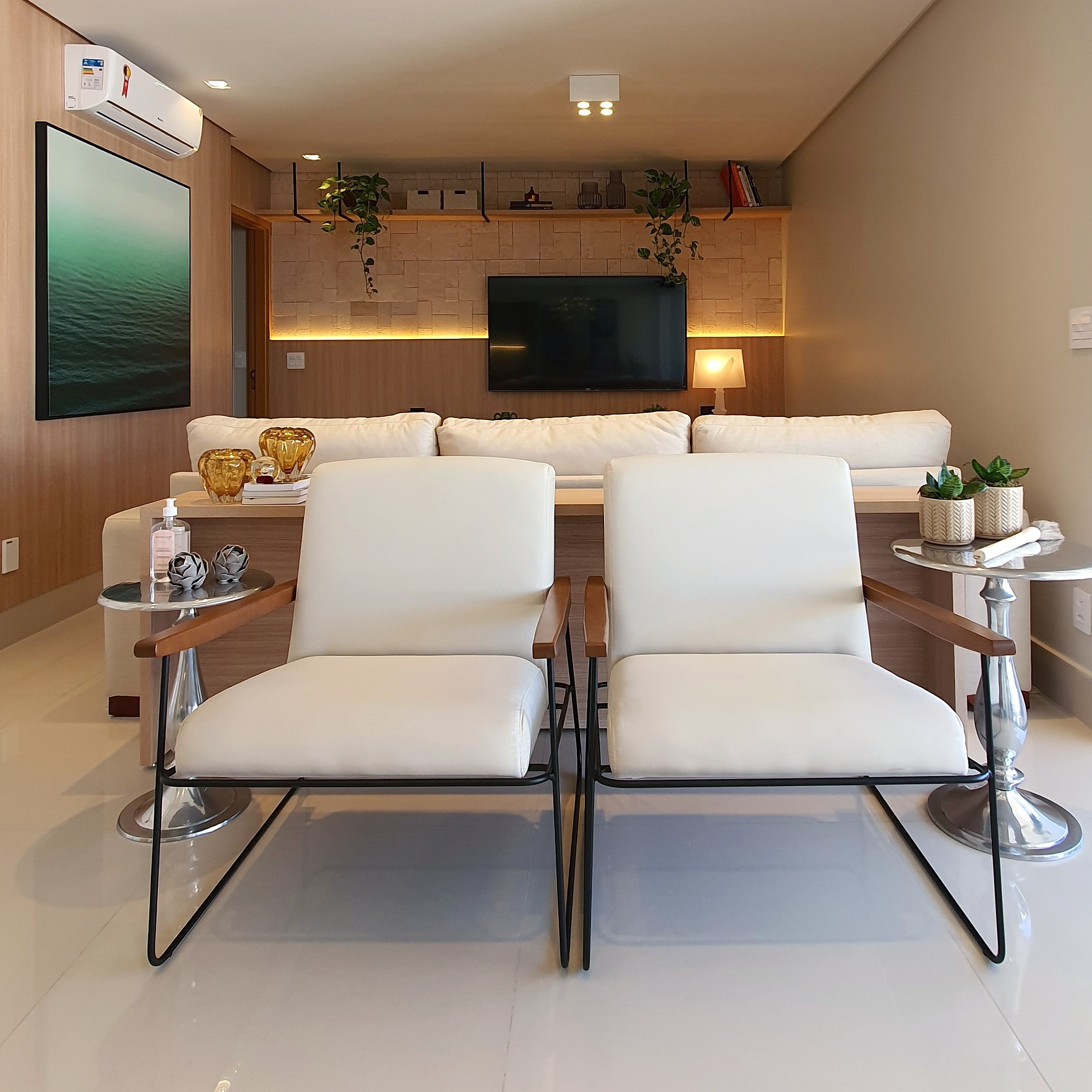 Project showcase image featuring a modern, refined interior.