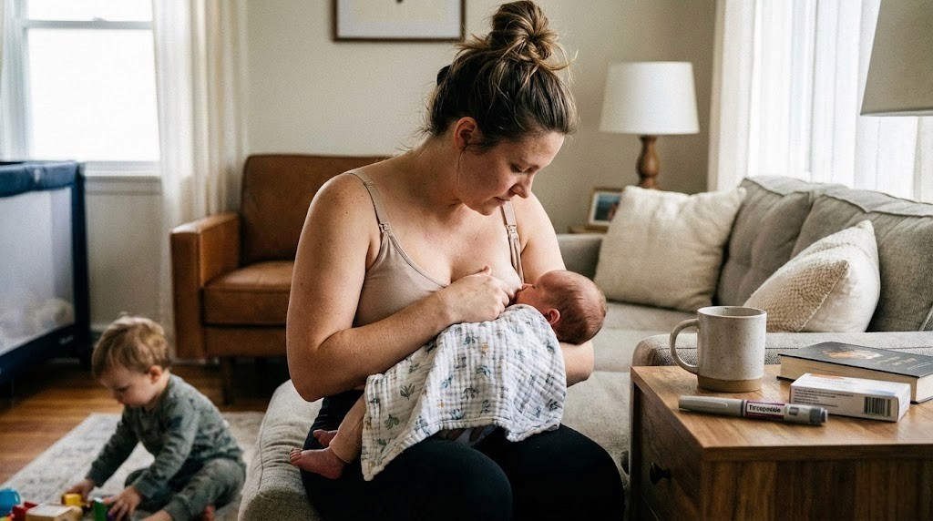 Tirzepatide while breastfeeding