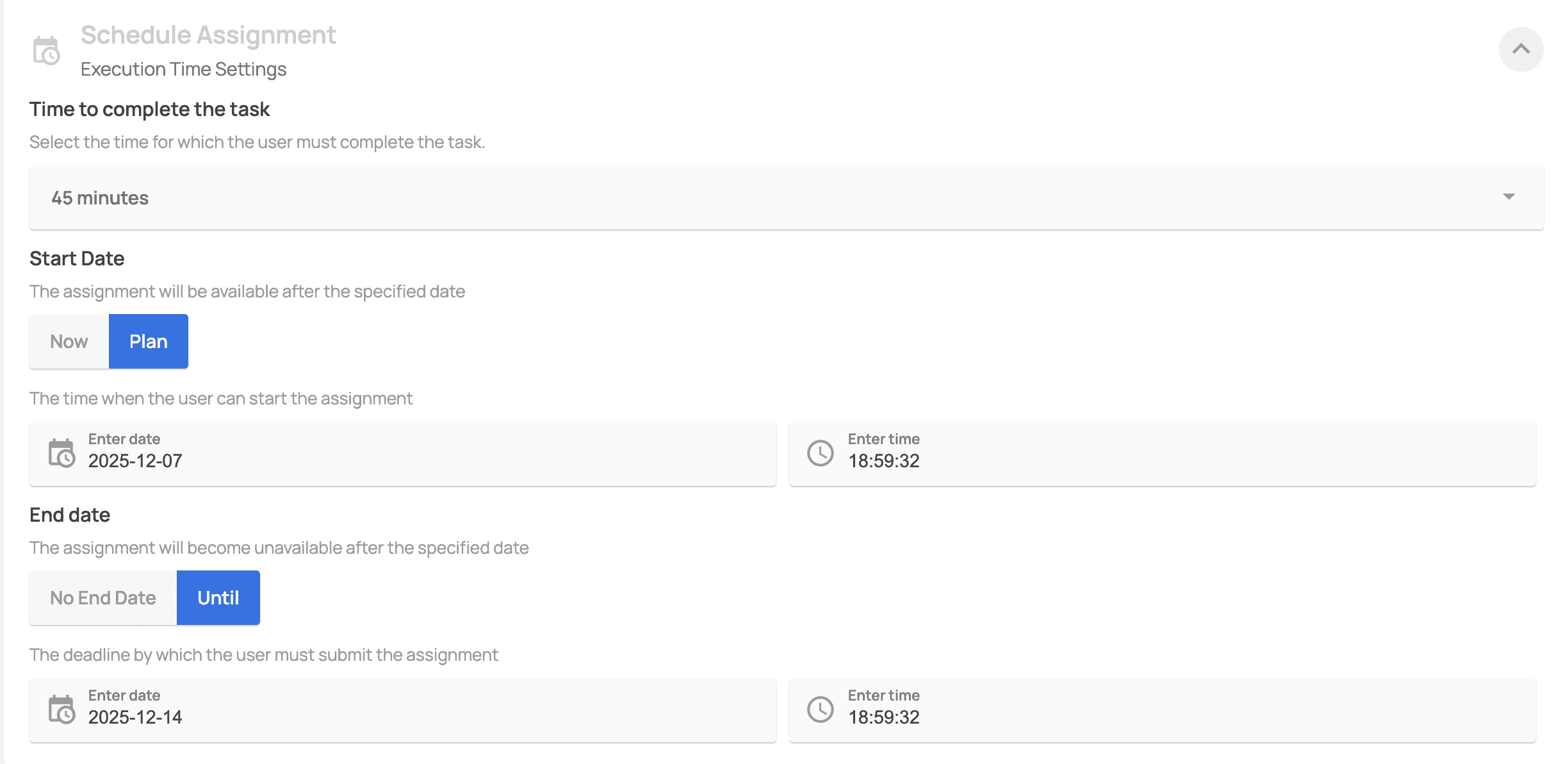 Schedule Assignment — screenshot 11