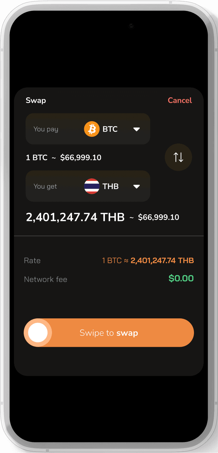 Crypto To THB & Back image