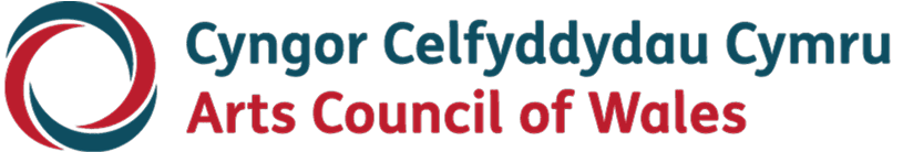 Logo for arts council Wales