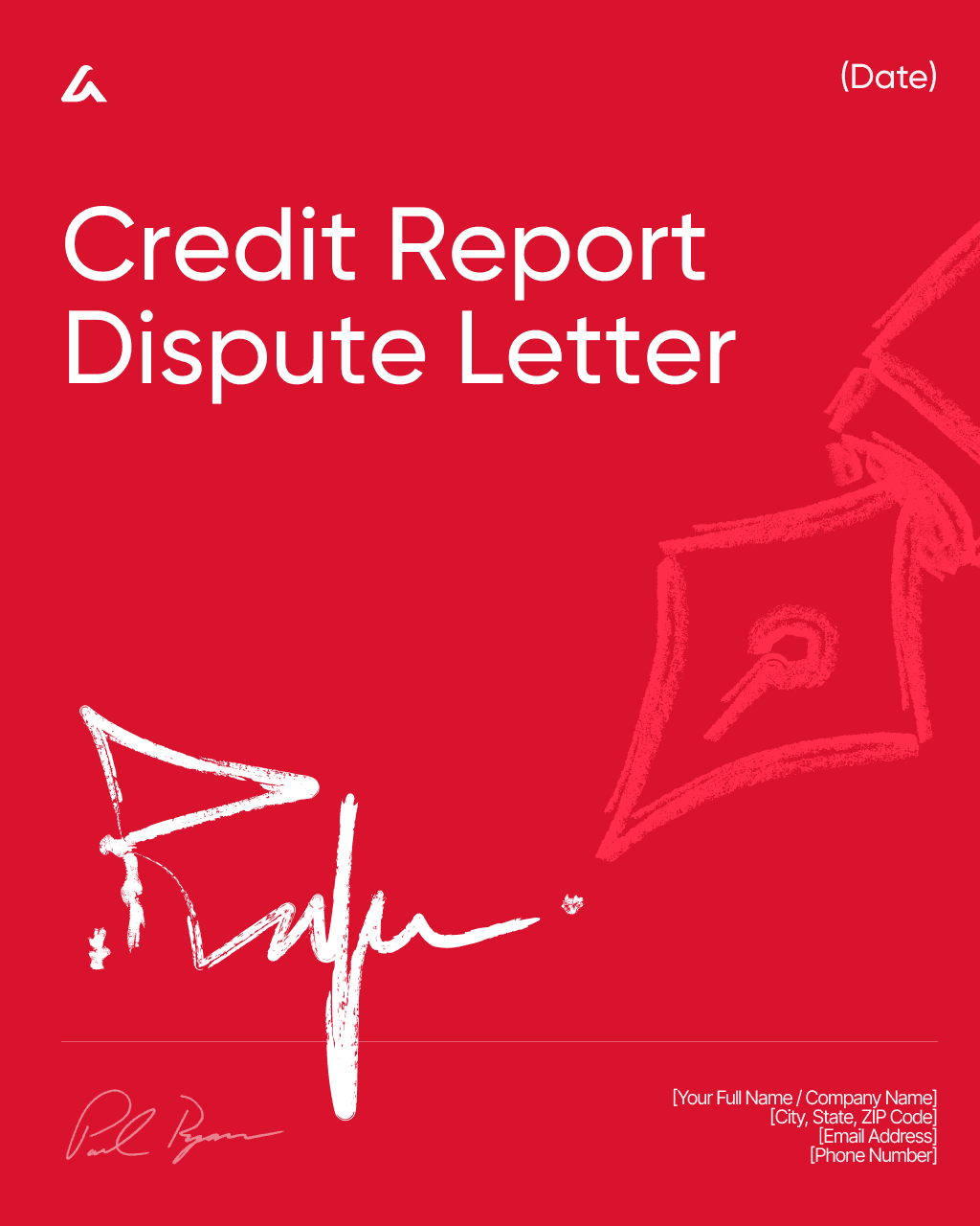 Credit Report Dispute Letter