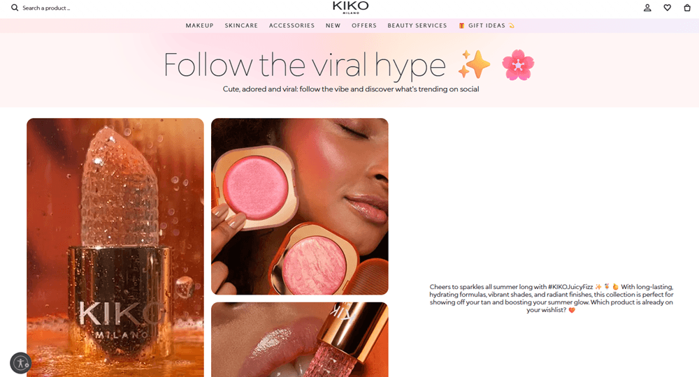 kiko cosmetics
