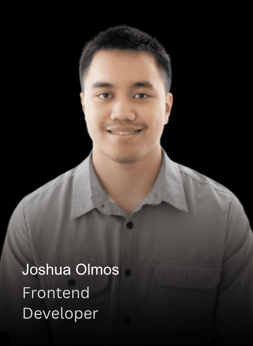 Joshua Olmos, Frontend Developer