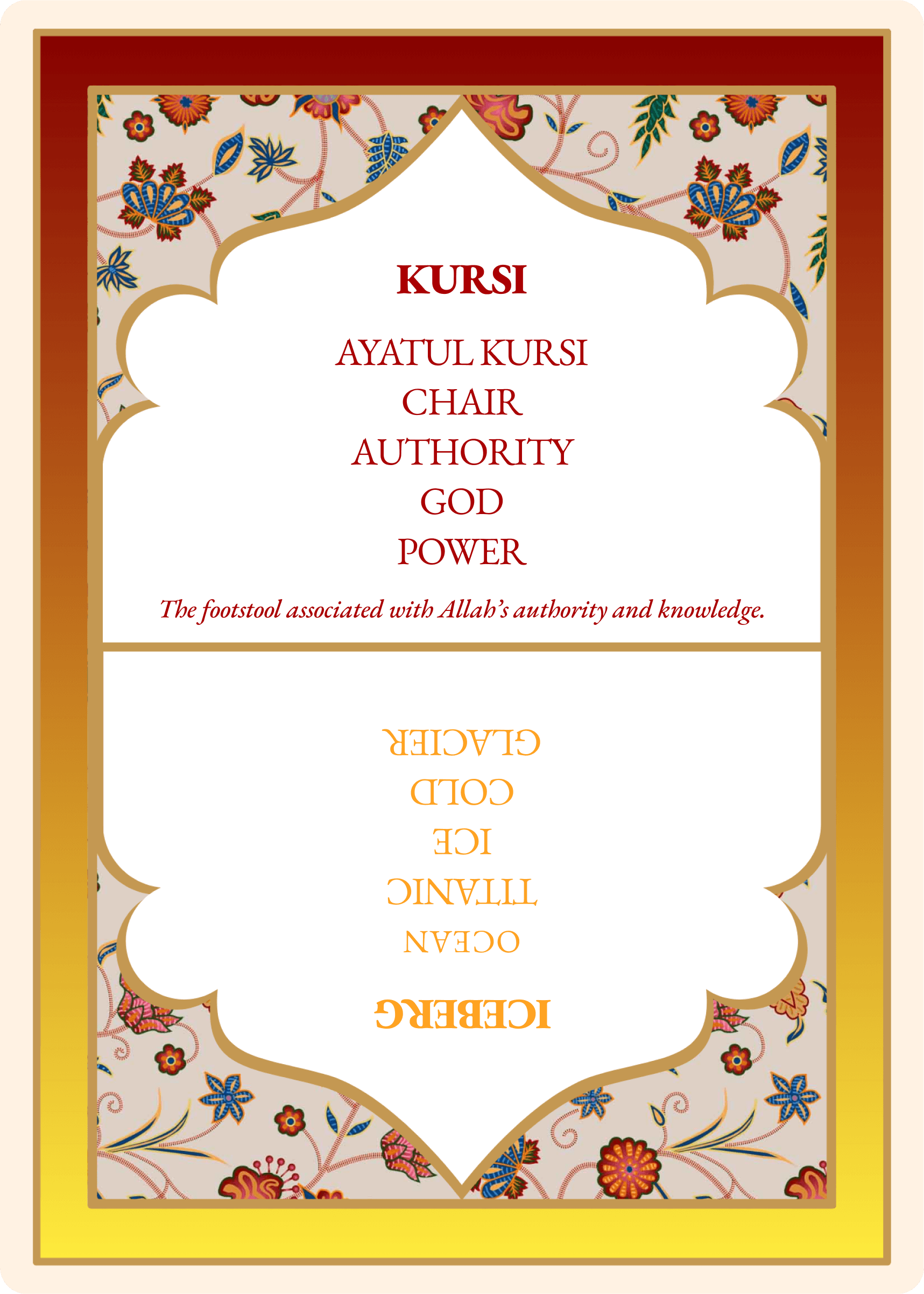 Sample Kalima Clash card