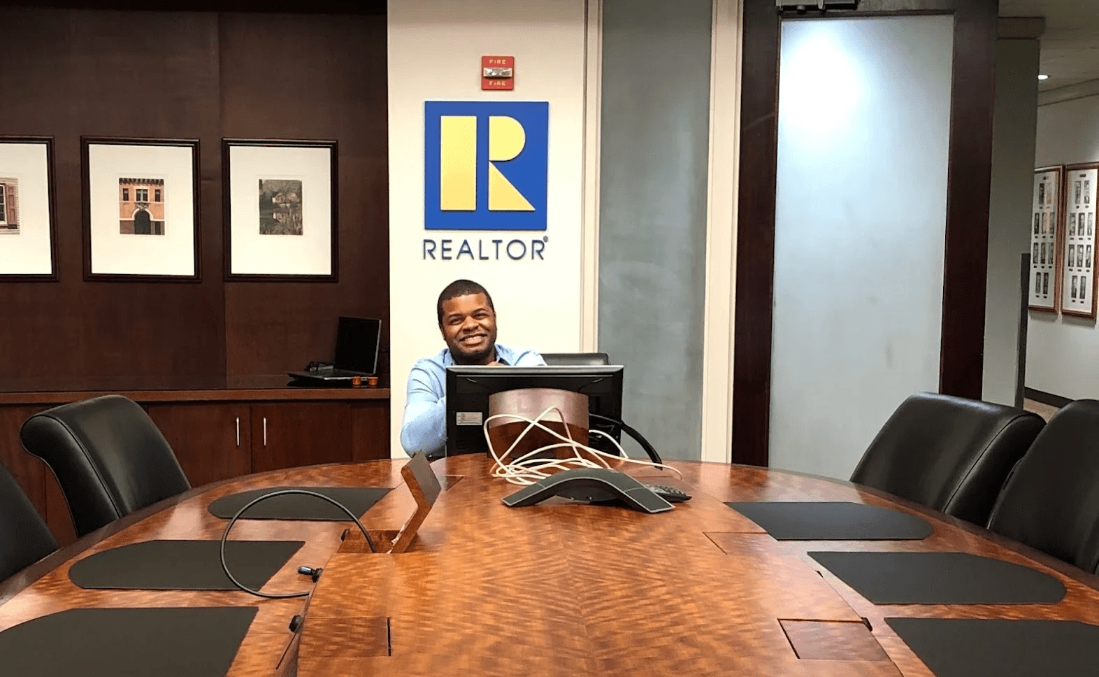 Chastin J. Miles at NAR headquarters in Chicago