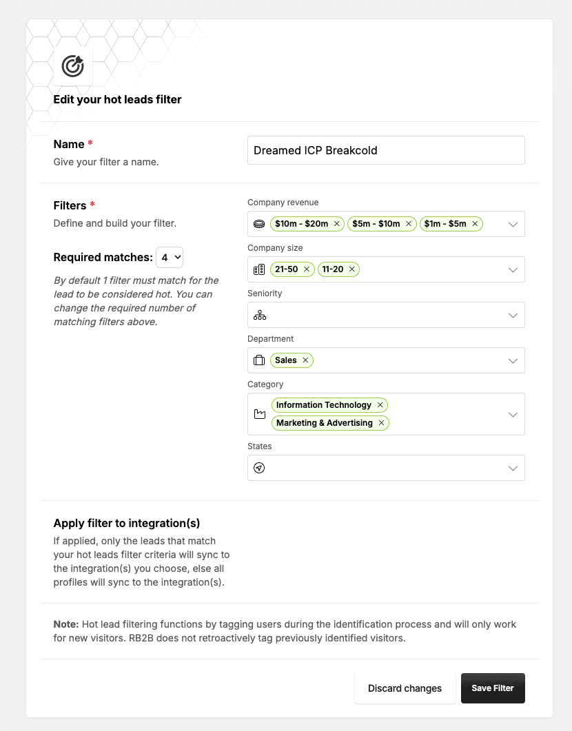 RB2B Review - hot leads
