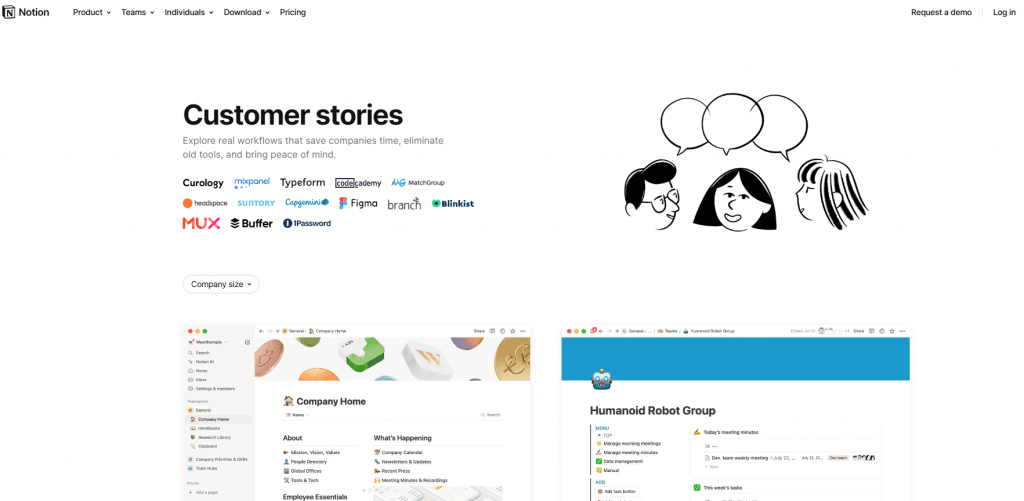 Notion customer stories
