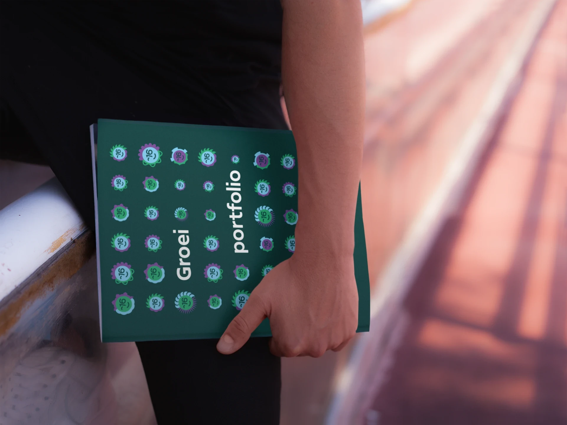 Grafisch ontwerp Basisschool Park 16Hoven Groei portfolio