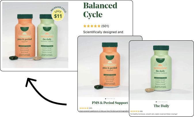 Example of combining reviews from individual products to display on bundle product