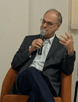 DJ playing in a club