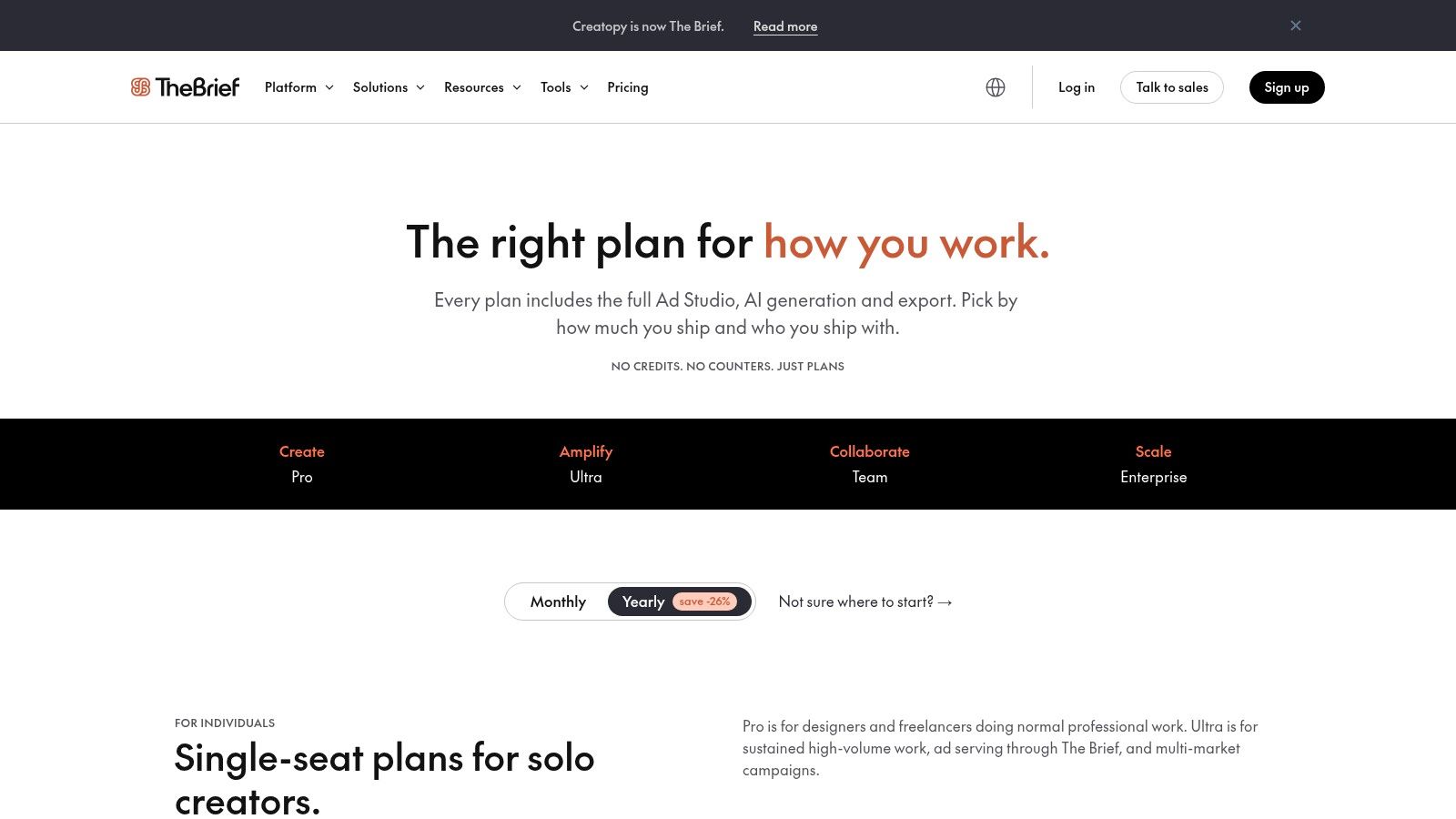 The Brief (formerly Creatopy/Bannersnack)