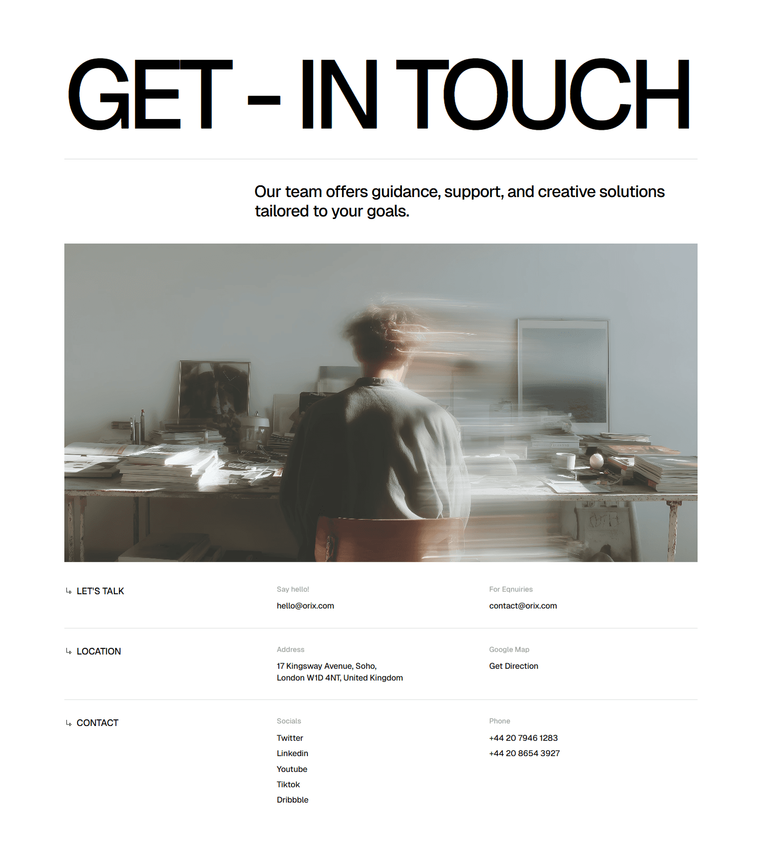 Framer Contact Component