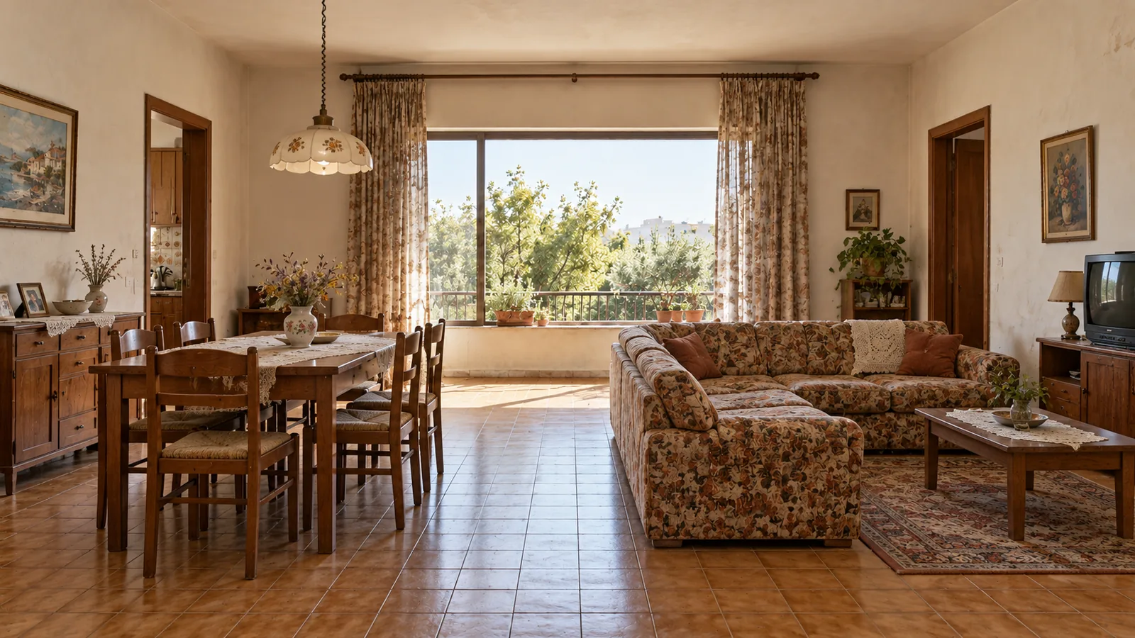 Ενδεικτική ψηφιακή απεικόνιση παλαιότερης κατοικίας πριν από ανακαίνιση.