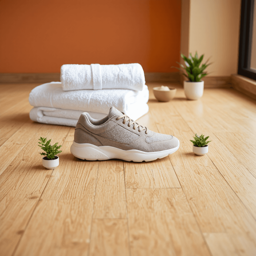 product photography of sneaker