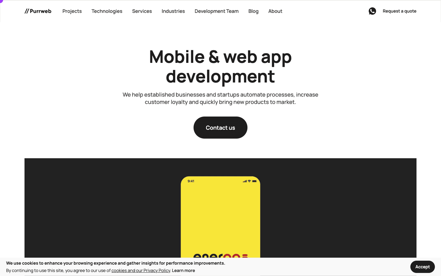 Purrweb: MVP specialists, fast delivery, startup-friendly pricing listed among the best yc-startups web design agencies for yc-startups expertise