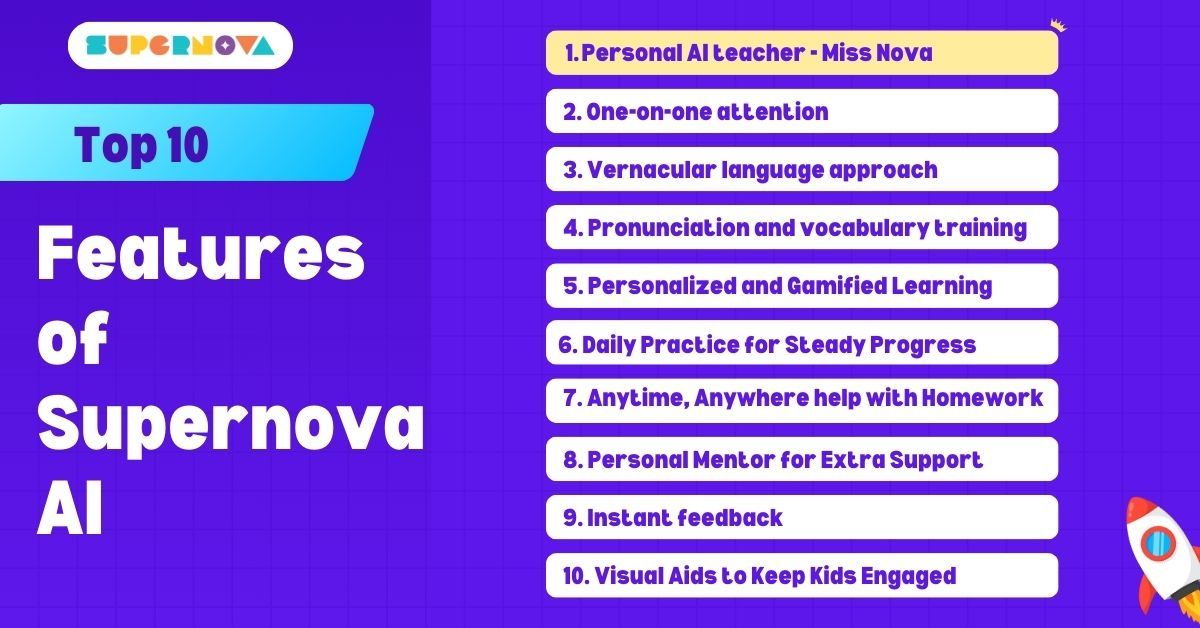 Top 10 Supernova AI features