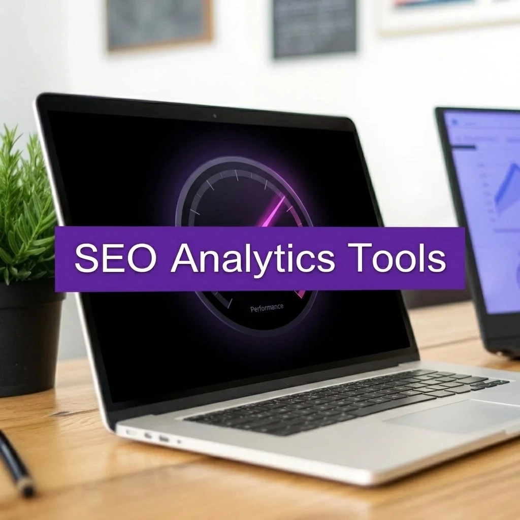 A sleek, minimalist performance gauge with a magenta light streak, symbolizing high-speed web performance and efficiency.