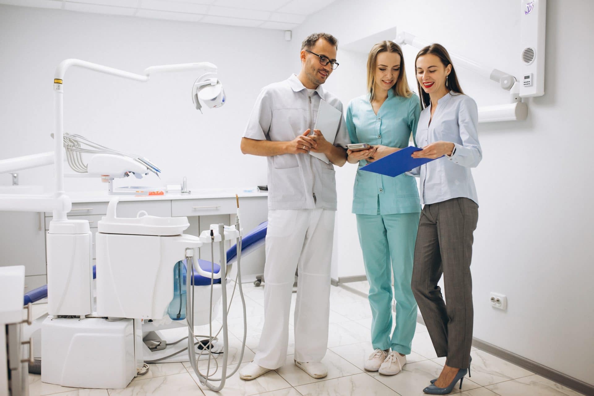 Dentista allegra