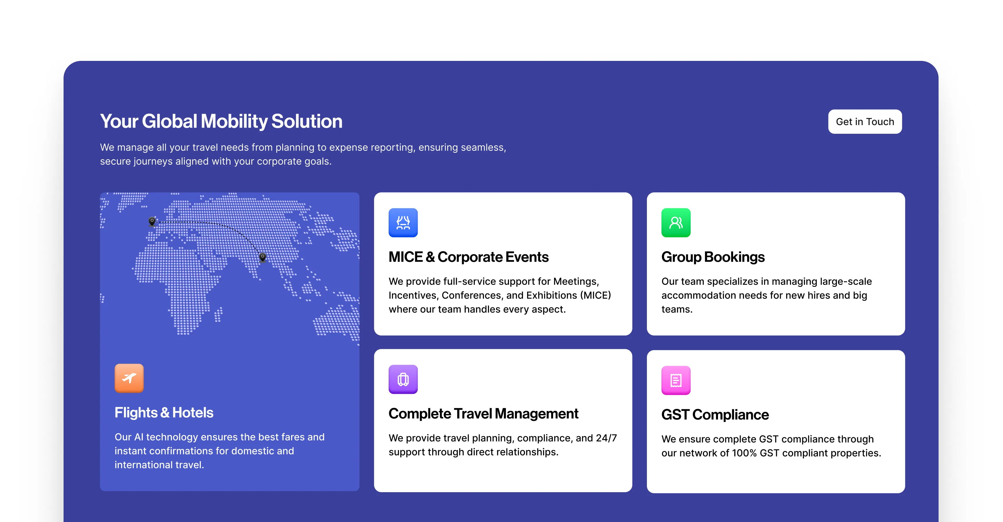 Syncrodesk workspace ecosystem interface connecting CRM meetings and HR modules