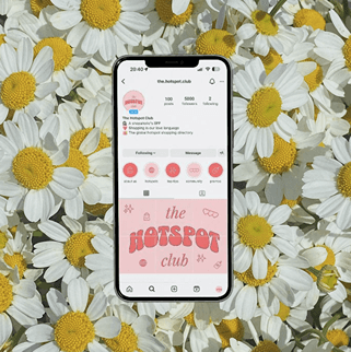 Community platform instagram page, designed by brand and content agency called ais boutique agency