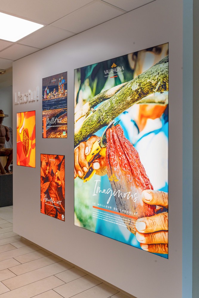 School layout Valrhona by Expace