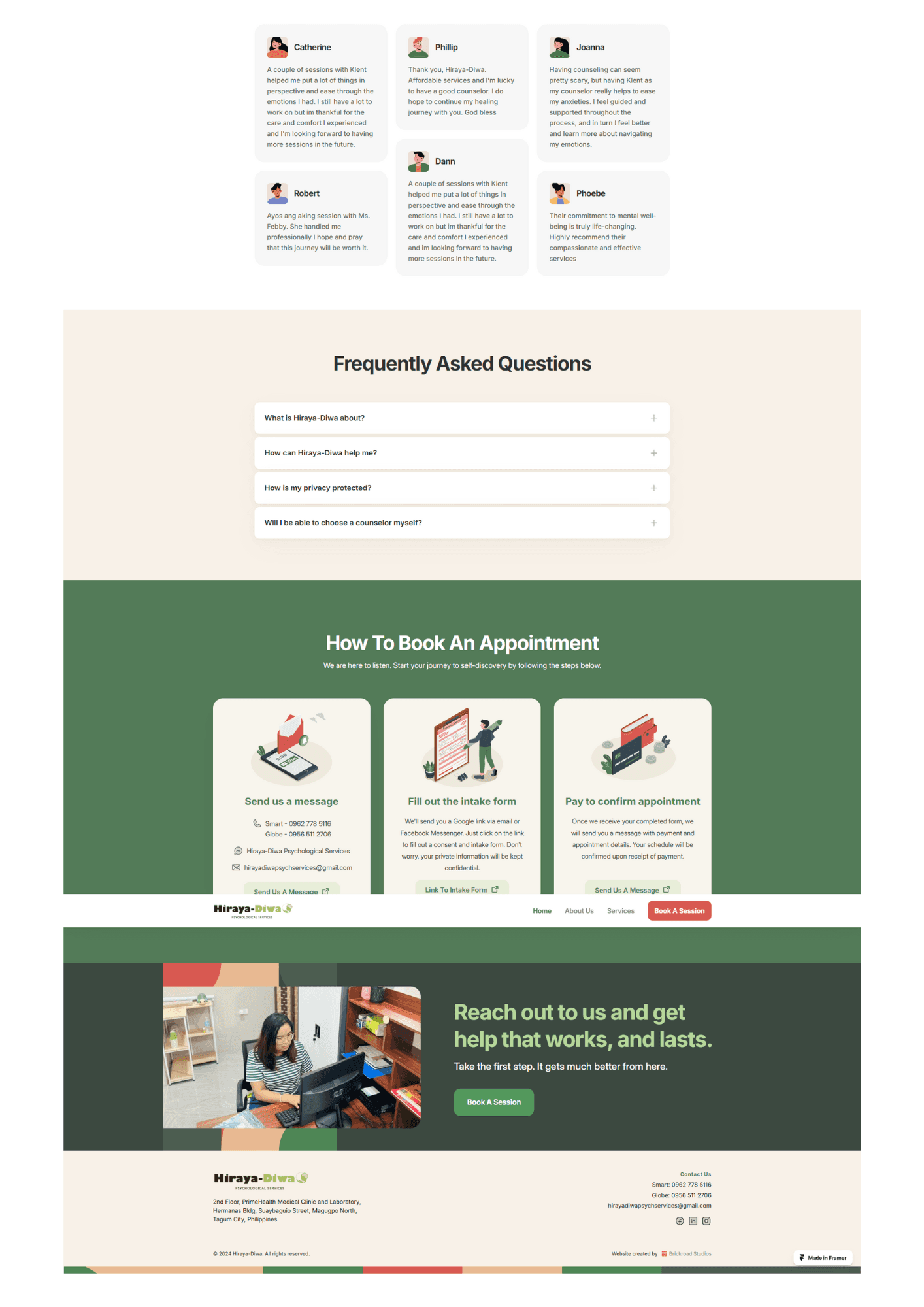 Premium UX Template for Framer