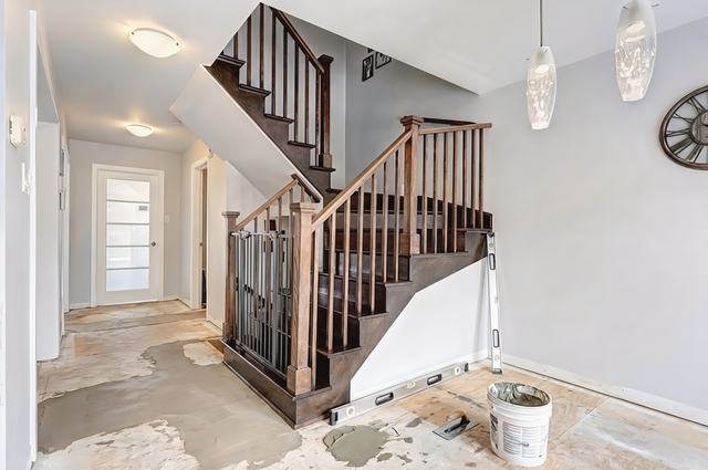 Tiled Entryway — before