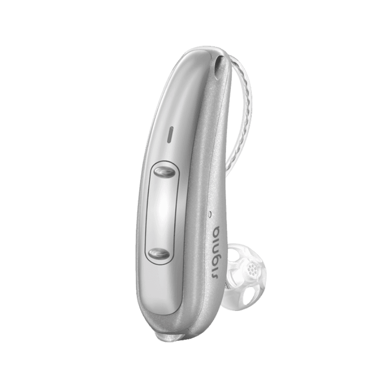 Signia Pure 312 5X, appareil auditif micro-contour à pile 312, reconnu pour sa précision et sa discrétion. Disponible chez Audio Pour Tous.