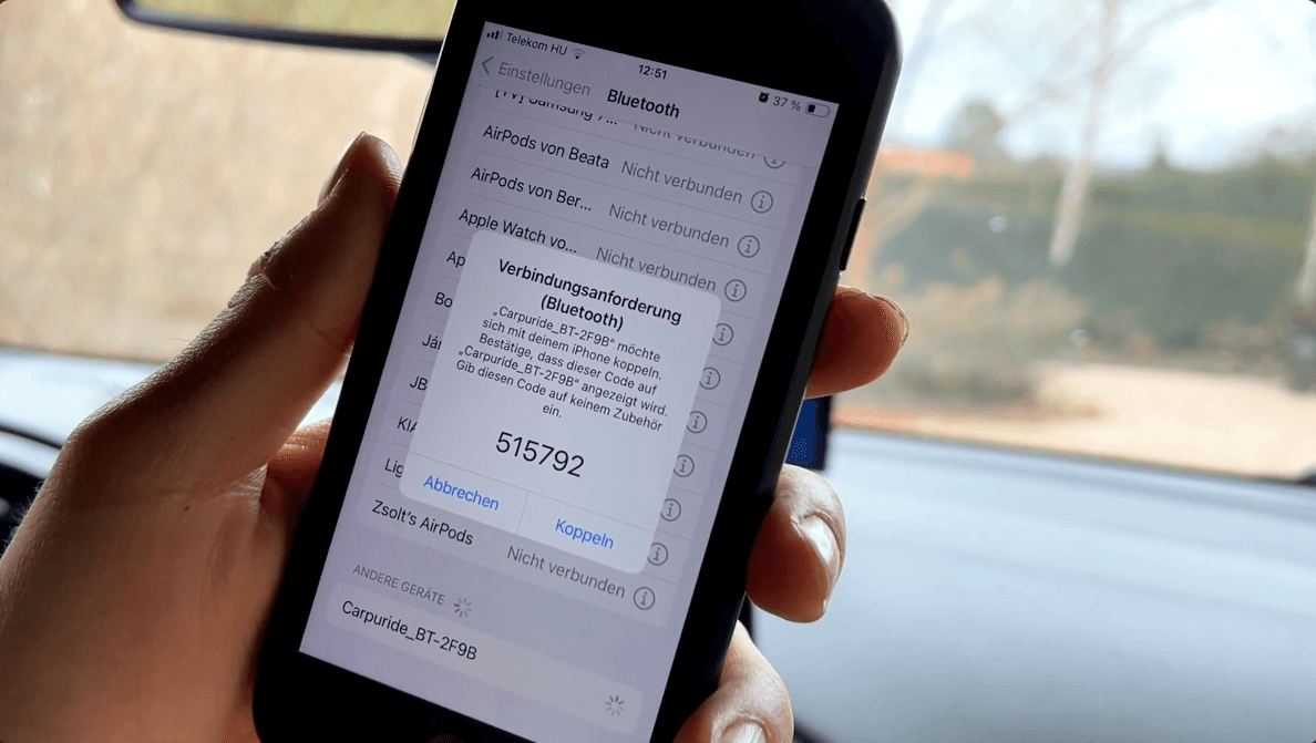 Apple Carplay beszerelés - 5. lépés