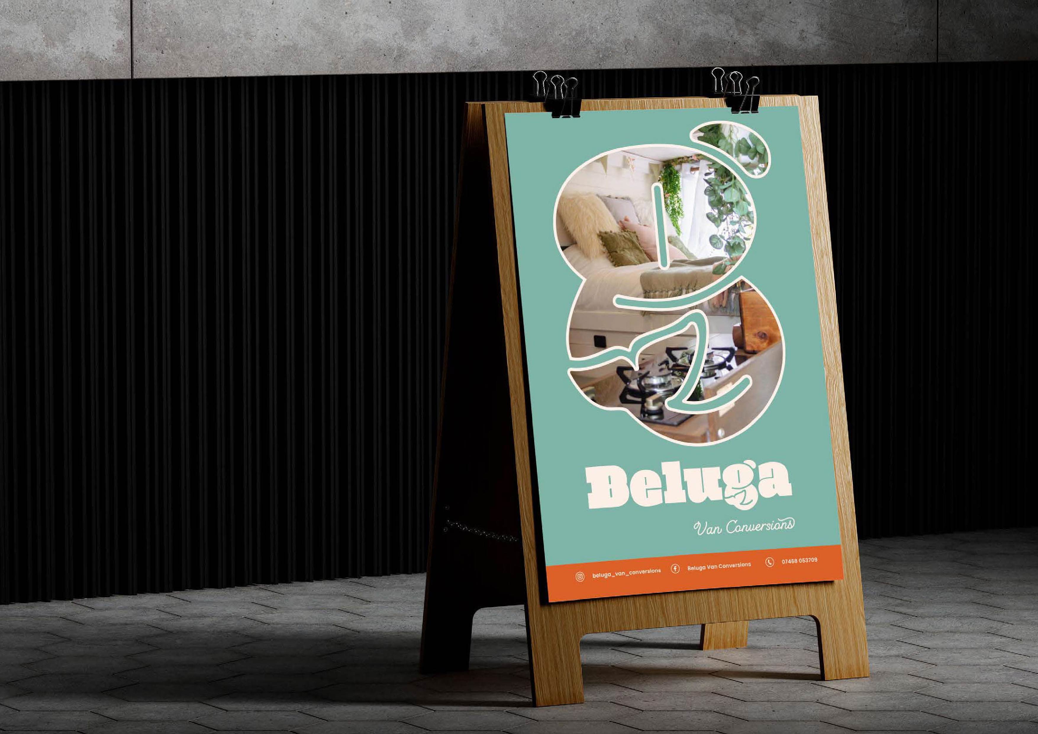 Green Beluga vans Aboard design