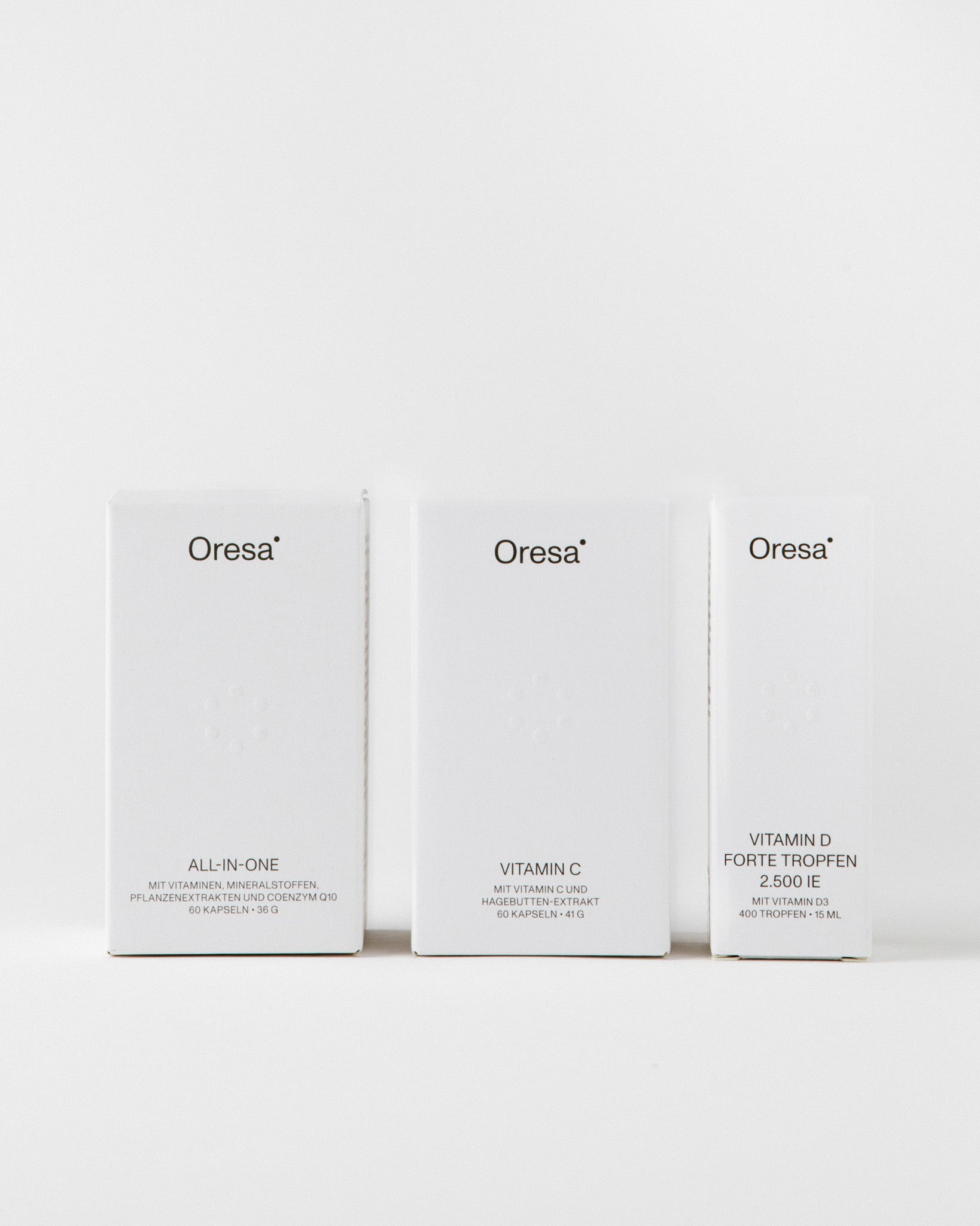 Daily Essentials Set von Oresa – Nahrungsergänzung Set