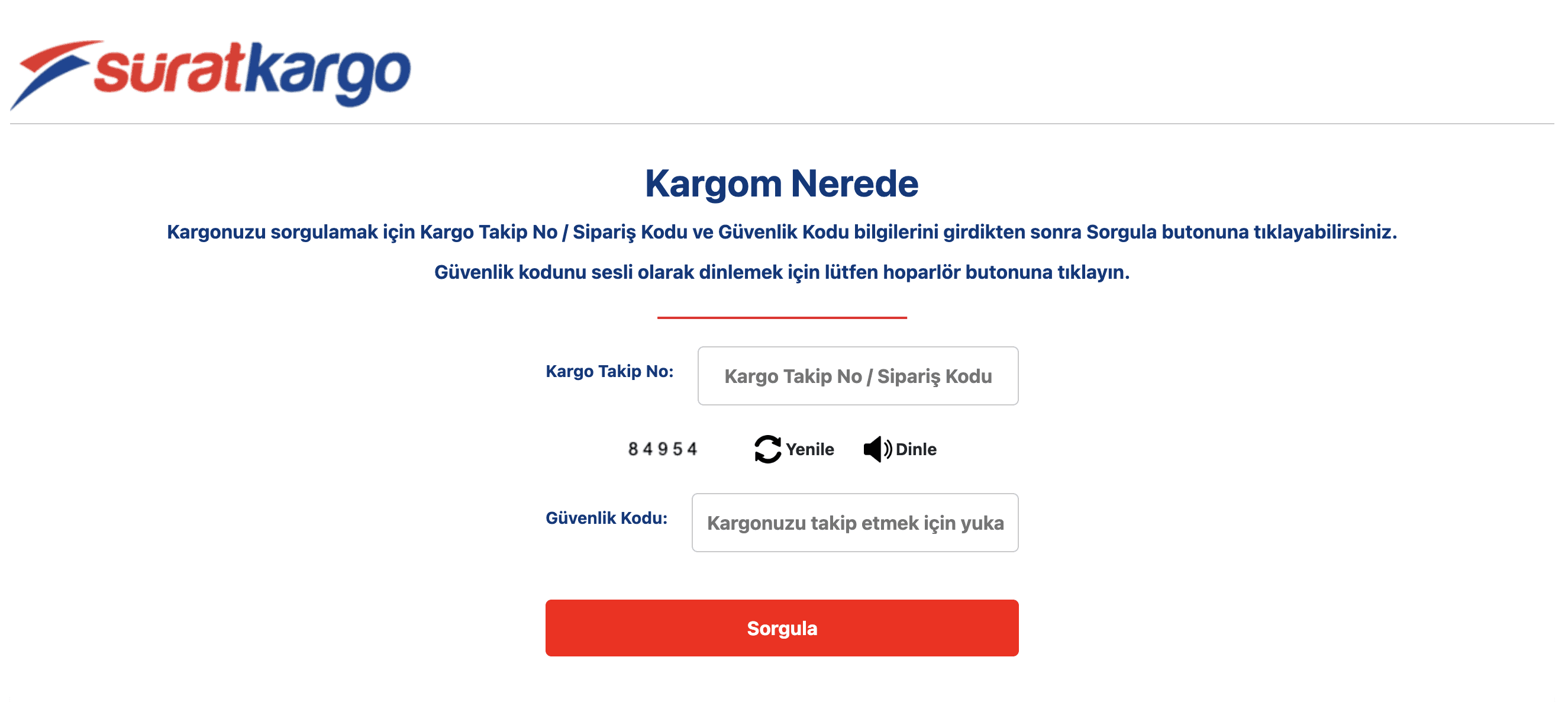 sürat kargo