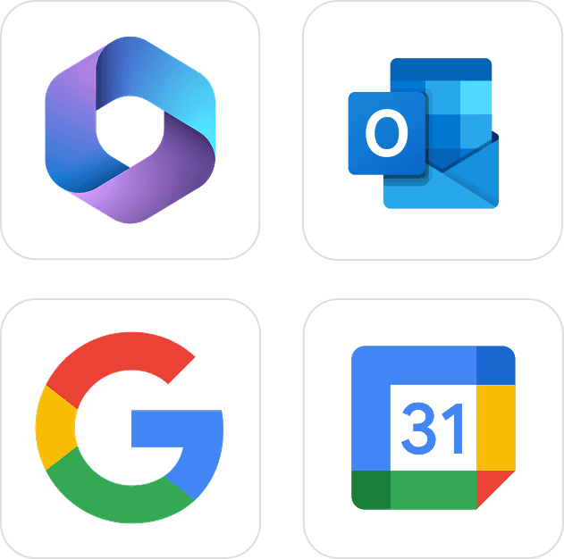 Terminbichungssystem anny ist synchronisiert mit Kalendern wie Office 365, Outlook oder Google Workspace