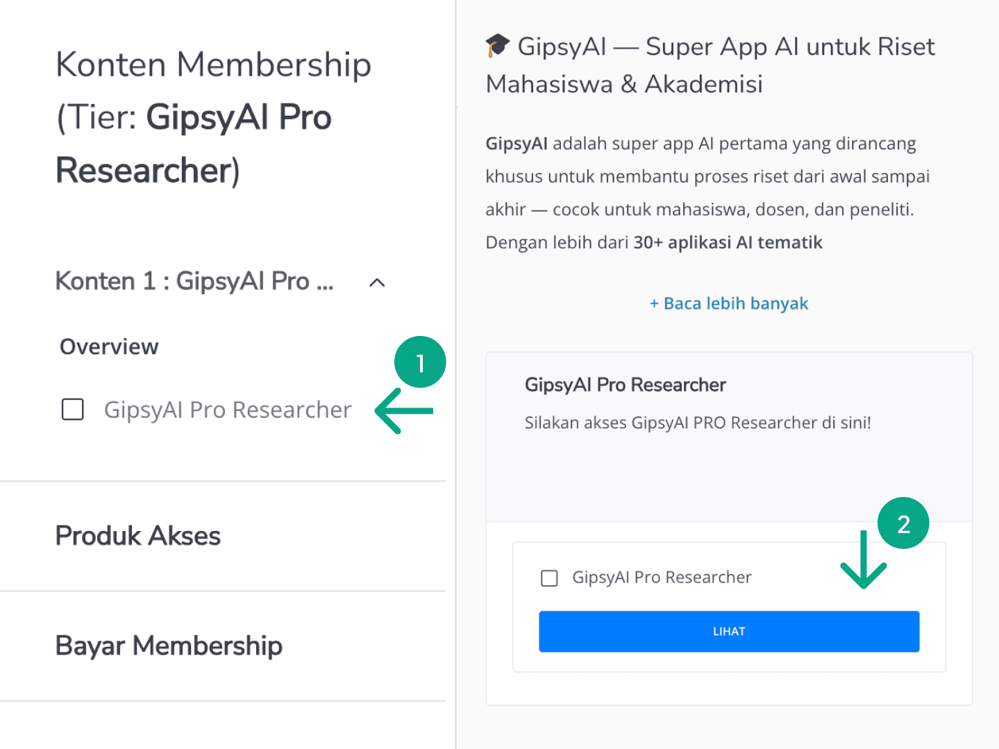 Langkah Pertama Penggunaan GipsyAI