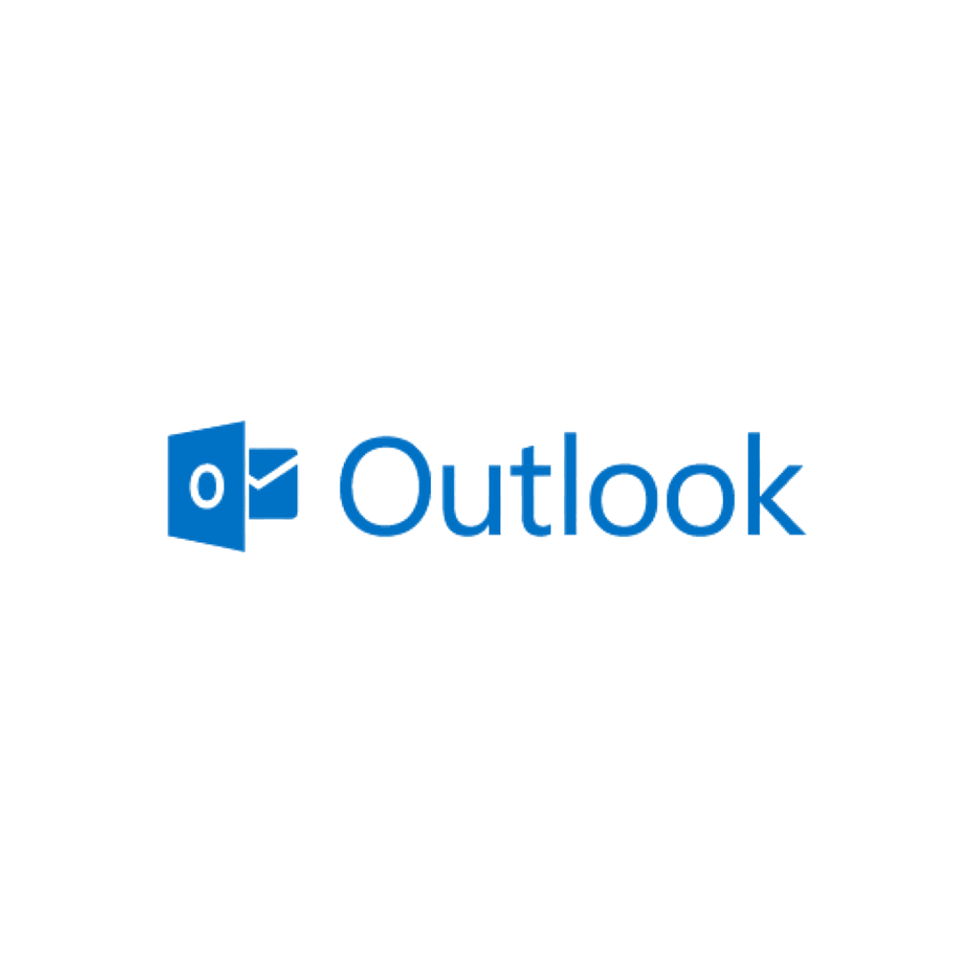 microsoft outlook brand logo