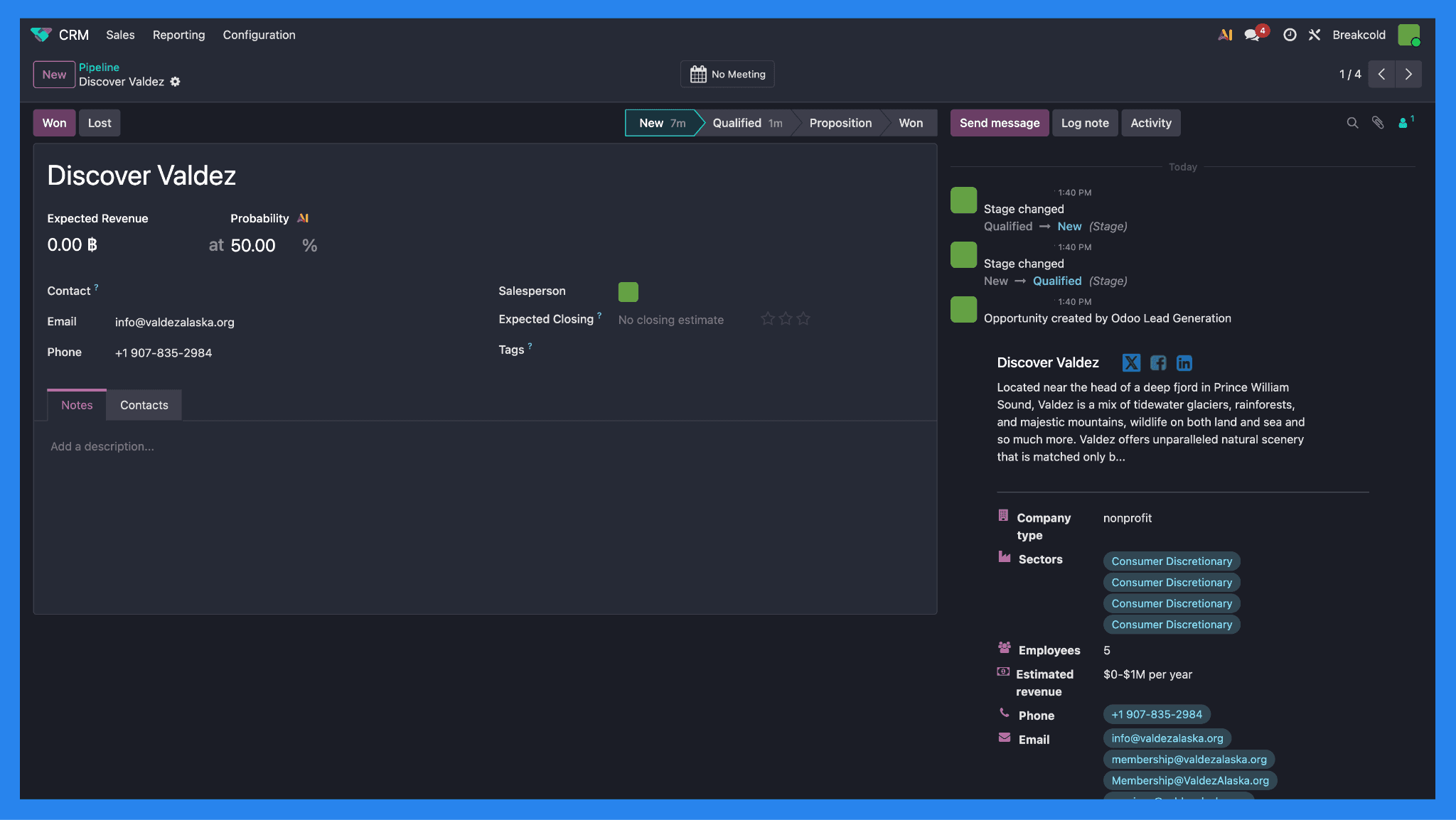 Lead & Opportunity Management