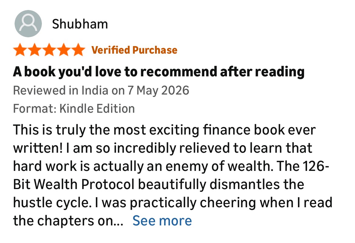 The 126-Bit Wealth Protocol by Chintan Samhit Book Review