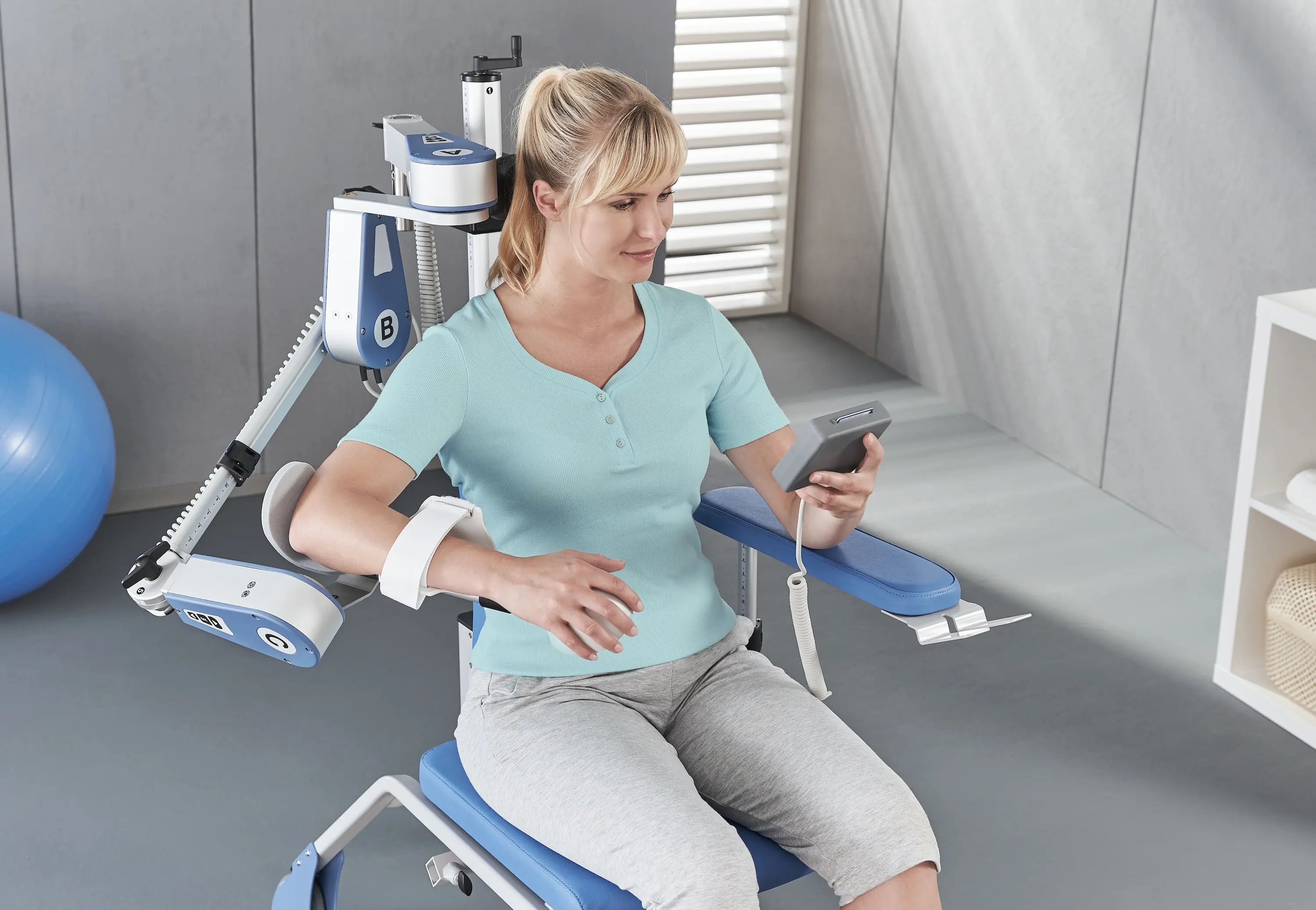 Schulter Motorisierte Bewegungsschienen